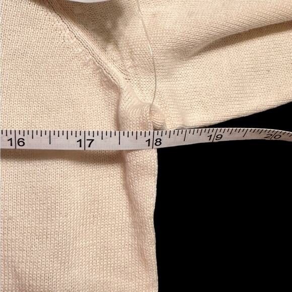 Amazon Essentials Size Small Light Peach V Neck Cardigan - Picture 3 of 6